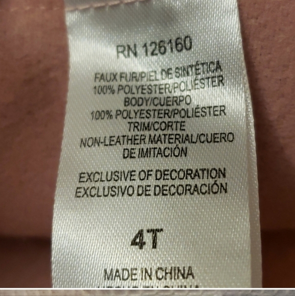 Betsey Johnson 3-PC Set Cape And Pants Set Size 4T - Picture 12 of 13